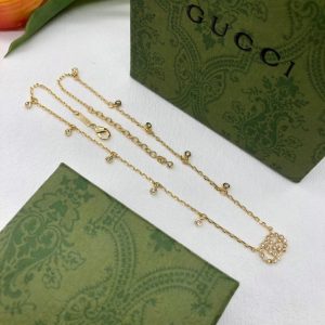 New Arrival Gucci Gold Necklace Women 108