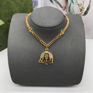 New Arrival Gucci Gold Necklace Women 109