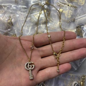 New Arrival Gucci Gold Necklace Women 111