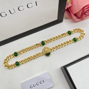 New Arrival Gucci Silver Necklace Women 062