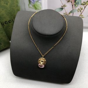 New Arrival Gucci Silver Necklace Women 107