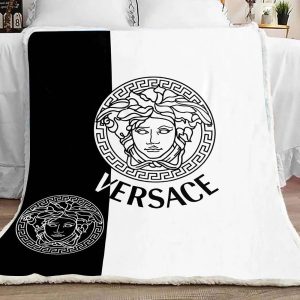 New Monochrome Versace Blanket 035