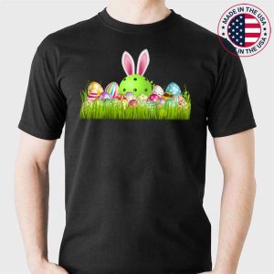 Pickleball Easter Egg Hunting Bunny Pickleball Easter Sunday T-Shirt