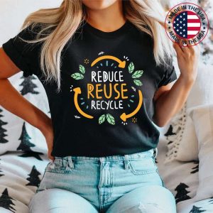 Reduce Reuse Recycle 2023 Shirt Earth Day T-Shirt