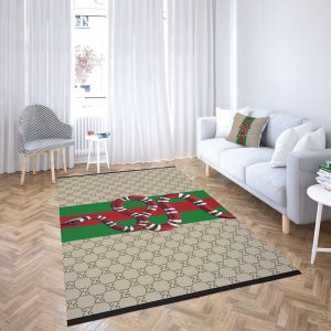 Retro Snake Gucci Living Room Carpet And Rug 046