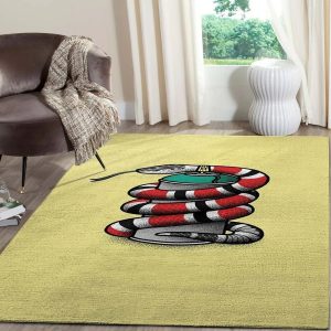 Snake Luxury Gucci Living Room Carpet And Rug 049