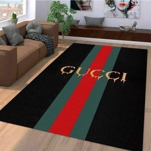 Stripe Gucci Living Room Carpet And Rug 053