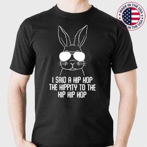 Sunglass Bunny Hip Hop Hippity Easter Gift Mens & Womens T-Shirt