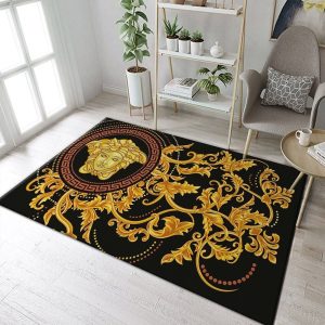 Sunglow Versace Living Room Carpet And Rug 053
