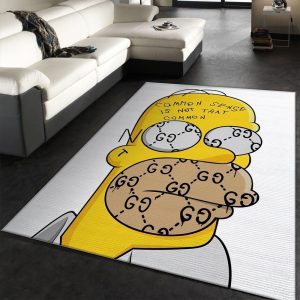 The Simpsons Gucci Living Room Carpet And Rug 056