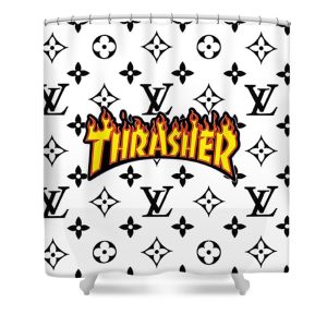 Thrasher X Louis Vuitton Shower Curtain 104