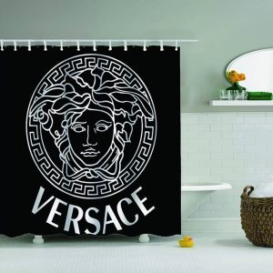 Versace Shower Curtains And Versace Rug Set 038 2