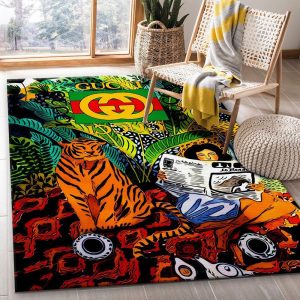 Wild Gucci Living Room Carpet And Rug 059