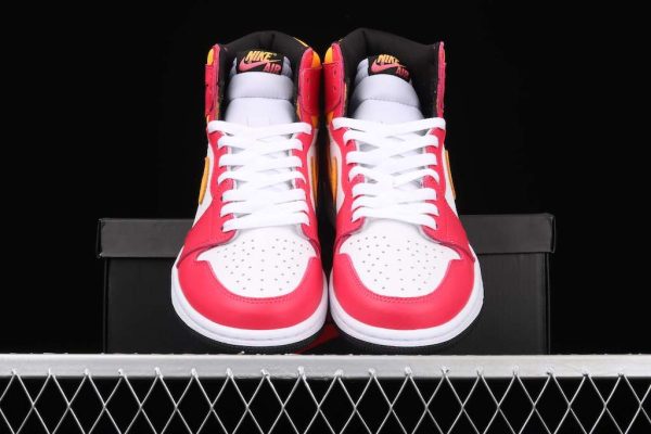 New Arrival AJ1 High Sail University Red 555088-603