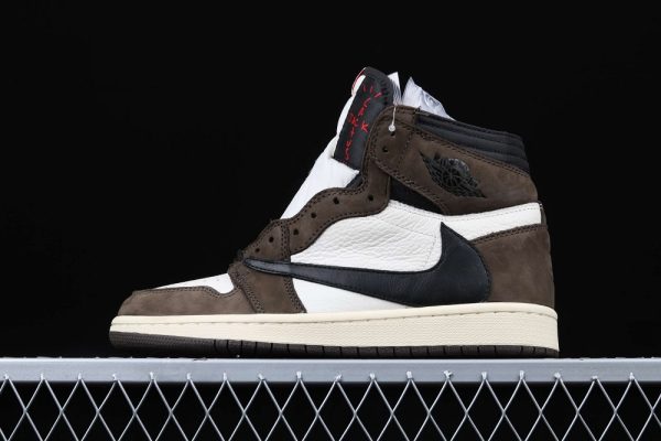 New Arrival AJ1 High 050- CD4487-100 Travis Scott x Air Jordan 1