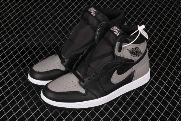 New Arrival AJ1 High 028 – 555088-013 Shadow