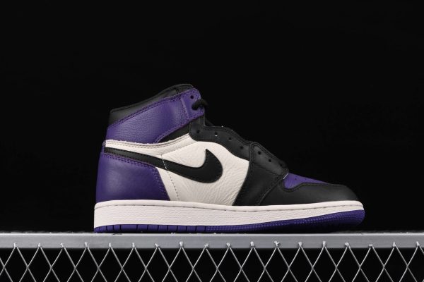 New Arrival AJ1 High 575441-501 Court Purple