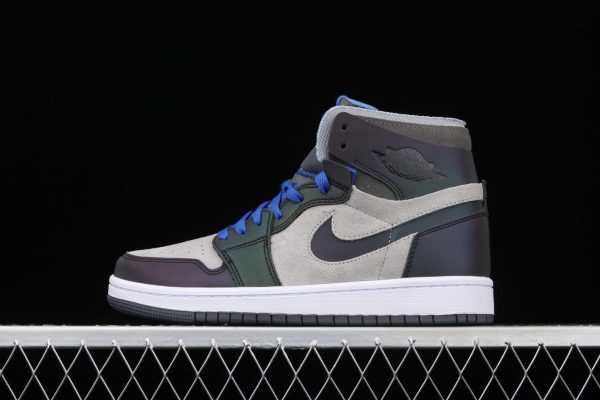 New Arrival AJ1 High Zoom Comfort Iridescent DD1453-001