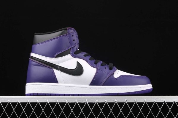 New Arrival AJ1 High 042 -555088-500 Court Purple