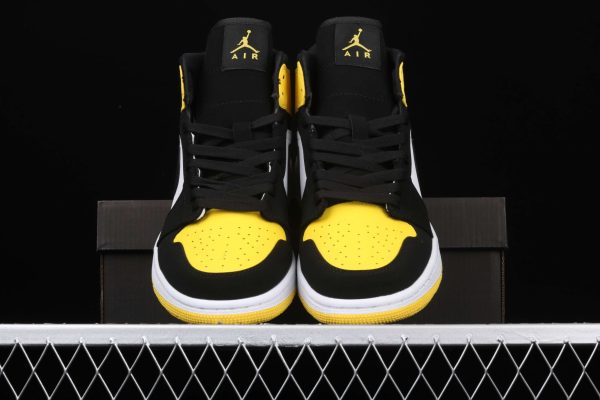 New Arrival AJ1 Mid SE852542-071 Yellow Toe