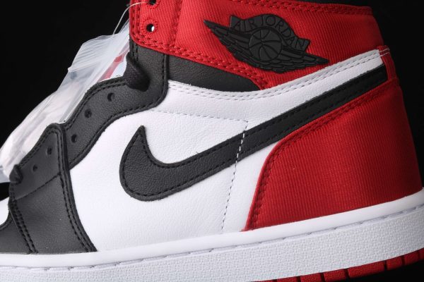 New Arrival AJ1 High CD0461-016 Satin WMNS “Black Toe”