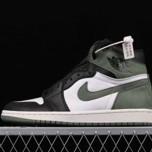 New Arrival AJ1 High 022 – 555088-135 Clay Green