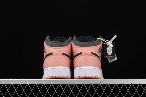 New Arrival AJ1 Mid 555112-603 Pink Quartz