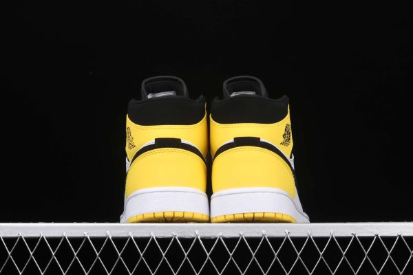 New Arrival AJ1 Mid SE852542-071 Yellow Toe