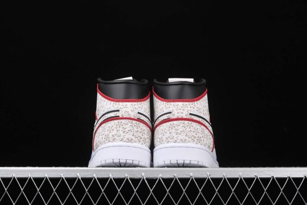 New Arrival AJ1 Mid BQ6827-100 Day of the Dead