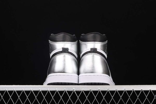 New Arrival AJ1 High CD0461-001 Silver Toe