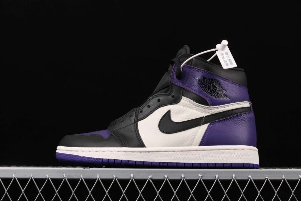 New Arrival AJ1 High 029 – 555088-501 Court Purple