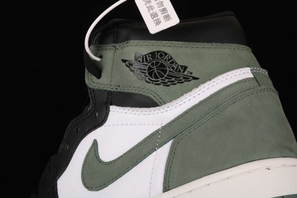 New Arrival AJ1 High 022 – 555088-135 Clay Green