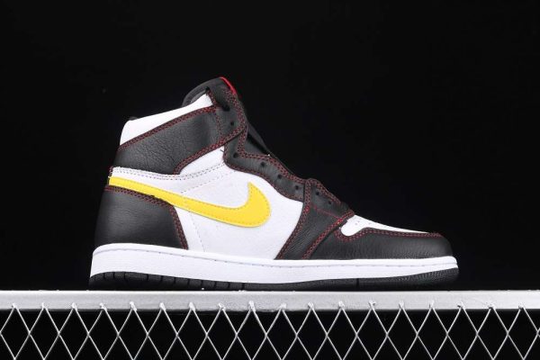 New Arrival AJ1 High 064-CD6579-071 Dynamic Yellow