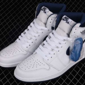 New Arrival AJ1 High 079 555088 106 Navy