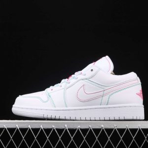 New Arrival AJ1 Low Pink 554723 101