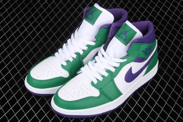 New Arrival AJ1 Mid 554724-300 Hulk