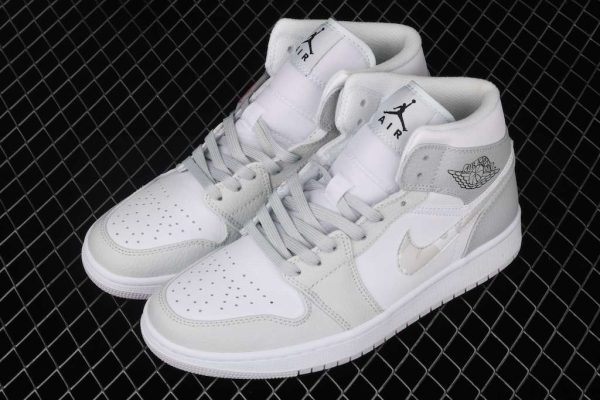 New Arrival AJ1 Mid DC9035-100 White Camo