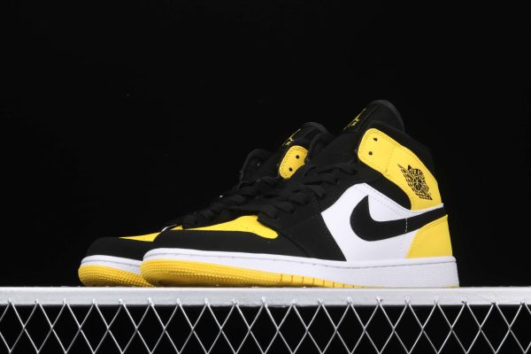 New Arrival AJ1 Mid SE852542-071 Yellow Toe