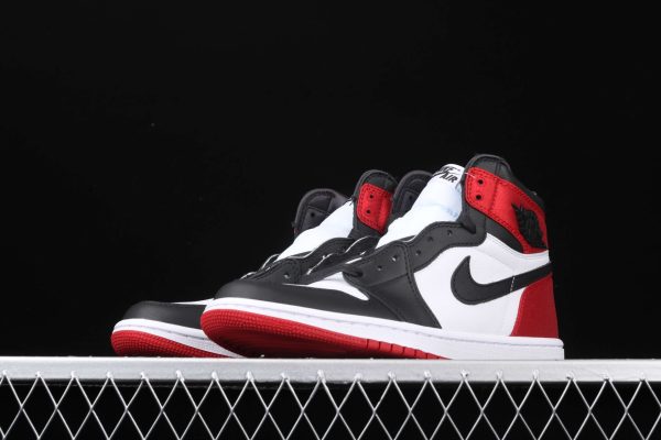 New Arrival AJ1 High CD0461-016 Satin WMNS “Black Toe”