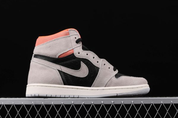 New Arrival AJ1 High 035 – 555088-018 Neutral Grey