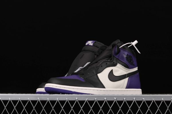 New Arrival AJ1 High 029 – 555088-501 Court Purple