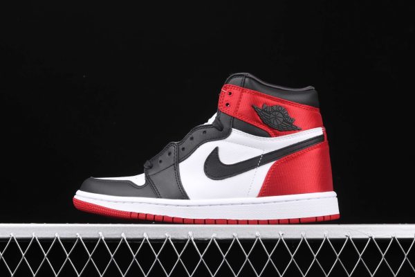 New Arrival AJ1 High CD0461-016 Satin WMNS “Black Toe”