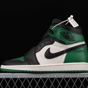 New Arrival AJ1 High 021 – 555088-302 Pine Green