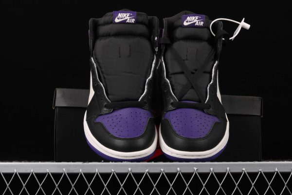 New Arrival AJ1 High 029 – 555088-501 Court Purple