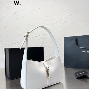 New Arrival Bag Y3099.1 – Y3099-25cm, White-Smooth Leather