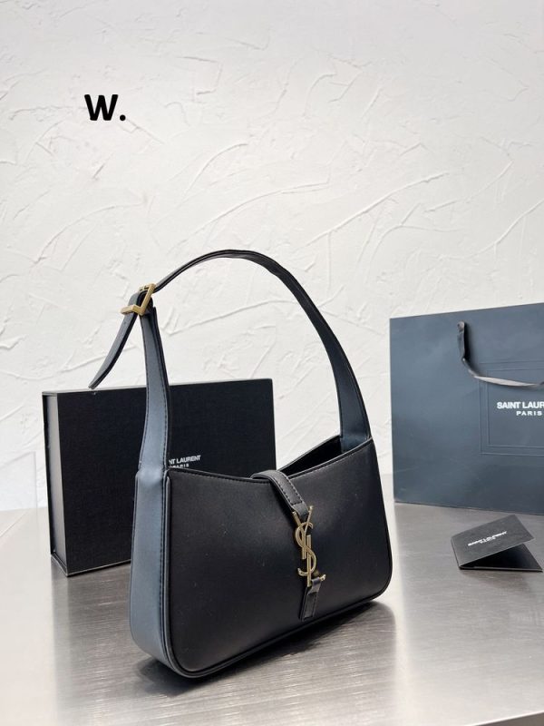 New Arrival Bag Y3099.1 – Y3099-25cm, Black-Smooth Leather