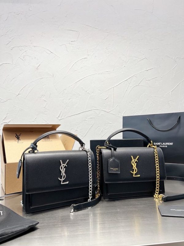 New Arrival Bag Y3144.1 – Y3144.1-22x14cm, Black-Gold Logo