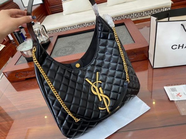 New Arrival Bag Y3298 – Y3298-42x30cm, Black-Gold Logo