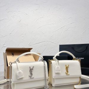 New Arrival Bag Y3144.1 – Y3144.1-22x14cm, White-Silver Logo