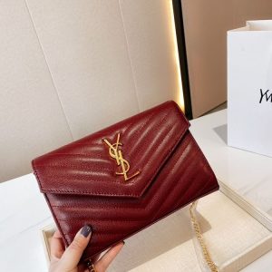 New Arrival Bag Y3035 – Y3035-23x16cm, Dark Red